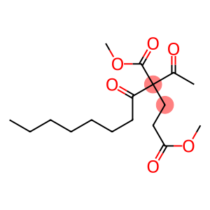 2-Acetyl-2-octanoylglutaric acid dimethyl ester