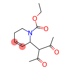 2-(1-Acetyl-2-oxopropyl)-1,2,5,6-tetrahydropyridine-1-carboxylic acid ethyl ester