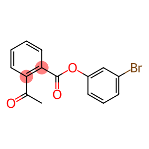 2-Acetylbenzoic acid 3-bromophenyl ester