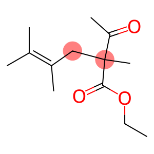 2-Acetyl-2,4,5-trimethyl-4-hexenoic acid ethyl ester