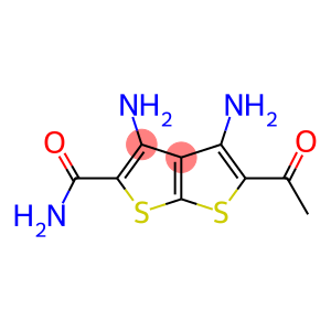 5-Acetyl-3,4-diaminothieno[2,3-b]thiophene-2-carboxamide