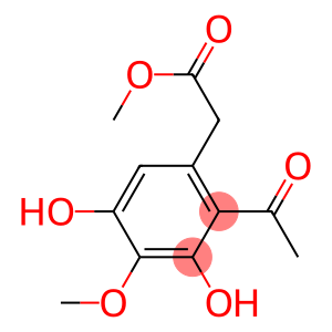 2-Acetyl-3,5-dihydroxy-4-methoxybenzeneacetic acid methyl ester