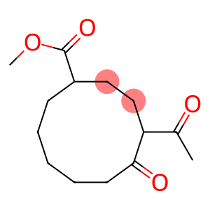 4-Acetyl-5-oxocyclodecanecarboxylic acid methyl ester