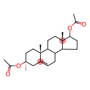 17-(acetyloxy)-3-methylandrost-5-en-3-yl acetate