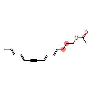 1-Acetoxy-4,6,10,12-tetradecatetren-8-yne