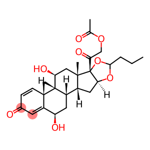 21-Acetoxy-6β,11β-dihydroxy-16α,17α-propylmethylenedioxpregna-1,4-diene-3,20-dione (Mixture of Diastereomers)