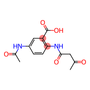 2-(Acetoacetylamino)-5-(acetylamino)benzoic acid