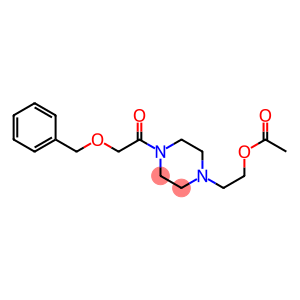 1-(2-Acetoxyethyl)-4-(benzyloxyacetyl)piperazine