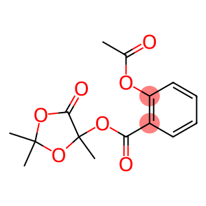 2-Acetoxybenzoic acid 2,2,5-trimethyl-4-oxo-1,3-dioxolan-5-yl ester