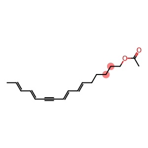 1-Acetoxy-6,8,12,14-hexadecatetren-10-yne