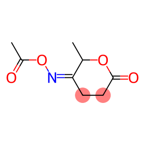 5-Acetoxyimino-6-methyl-3,6-dihydro-2H-pyran-2(4H)-one