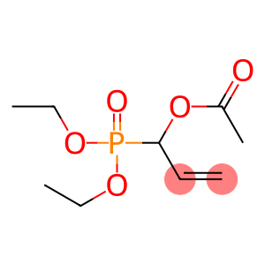 1-Acetoxyallylphosphonic acid diethyl ester