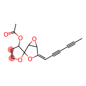 4-Acetoxy-8,9-epoxy-7-(2,4-hexadiynylidene)-1,6-dioxaspiro[4.4]non-2-ene