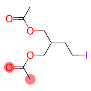 2-(acetoxymethyl)-4-iodobutyl acetate