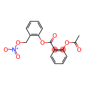 2-ACETOXY BENZOIC ACID-2-NITROOXYMETHYL PHENYL ESTER