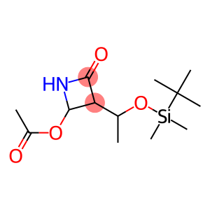 4-acetoxy-3-(1'-((tert-butyldimethylsilyl)oxy)ethyl)-2-azetidinone