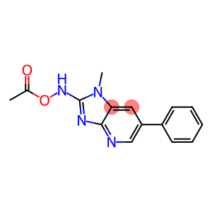 2-(acetoxyamino)-1-methyl-6-phenylimidazo(4,5-b)pyridine