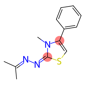 ACETONE [(2E)-3-METHYL-4-PHENYL-1,3-THIAZOL-2(3H)-YLIDENE]HYDRAZONE