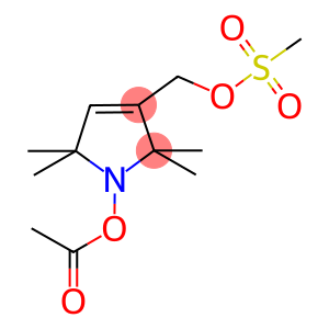 (1-ACETOXY-2,2,5,5-TETRAMETHYL-DELTA-3-PYRROLINE-3-METHYL) METHANESULFONATE