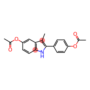 5-ACETOXY-3-METHYL-2-(4-ACETOXYPHENYL) INDOLE