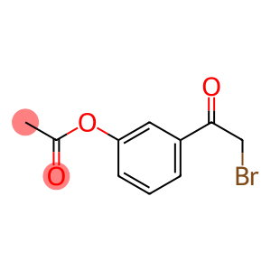 Acetic acid m-(bromoacetyl)phenyl ester