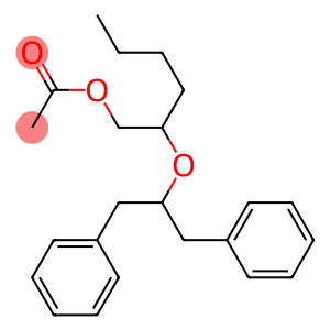 Acetic acid 2-(1-benzyl-2-phenylethoxy)hexyl ester