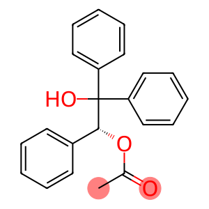 Acetic acid (1R)-1,2,2-triphenyl-2-hydroxyethyl ester