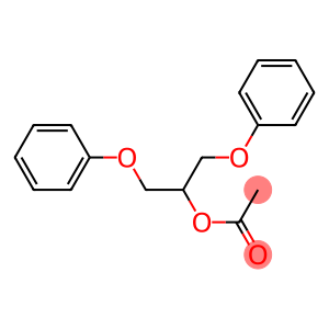 Acetic acid 1-(phenoxymethyl)-2-(phenoxy)ethyl ester