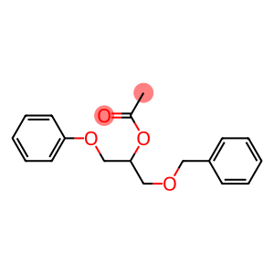 Acetic acid 1-(phenoxymethyl)-2-(benzyloxy)ethyl ester