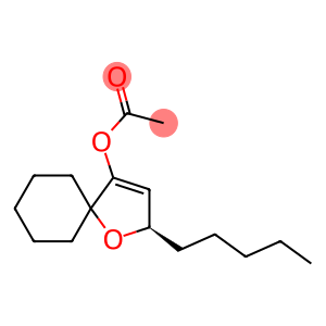 Acetic acid (R)-5-pentylspiro[furan-2(5H),1'-cyclohexan]-3-yl ester