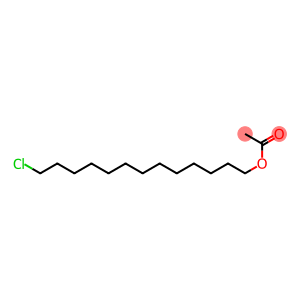 Acetic acid 13-chlorotridecyl ester