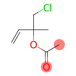 Acetic acid 1-chloromethyl-1-methyl-2-propenyl ester