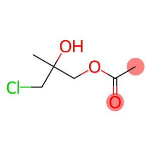 Acetic acid 3-chloro-2-hydroxy-2-methylpropyl ester