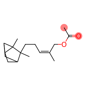 Acetic acid (2Z)-5-(2,3-dimethyltricyclo[2.2.1.02,6]hept-3-yl)-2-methyl-2-pentenyl ester