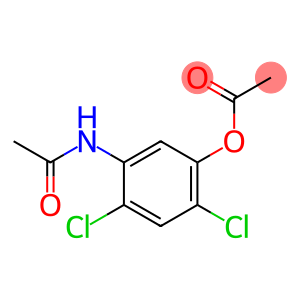 Acetic acid 2,4-dichloro-5-(acetylamino)phenyl ester