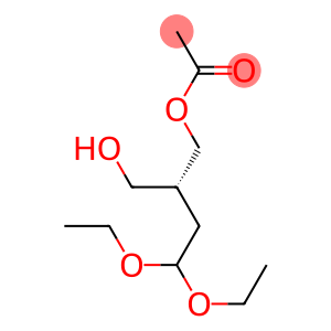 Acetic acid (R)-4,4-diethoxy-2-(hydroxymethyl)butyl ester