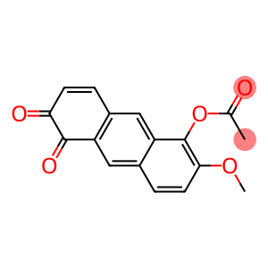 Acetic acid 2-methoxy-5,6-dihydro-5,6-dioxoanthracen-1-yl ester