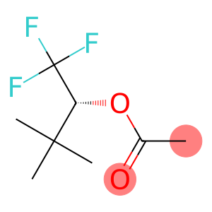 (-)-Acetic acid (R)-1-trifluoromethyl-2,2-dimethylpropyl ester
