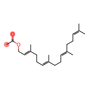 Acetic acid 3,7,11,15-tetramethyl-2,6,10,14-hexadecatetrenyl ester