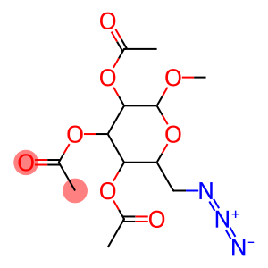 ACETIC ACID 3,5-DIACETOXY-2-AZIDOMETHYL-6-METHOXY-TETRAHYDRO-PYRAN-4-YL ESTER