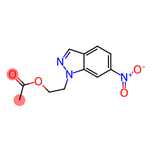 ACETIC ACID 2-(6-NITRO-INDAZOL-1-YL)-ETHYL ESTER