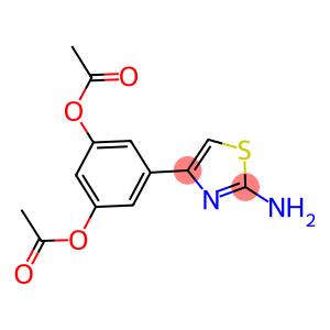 ACETIC ACID 3-ACETOXY-5-(2-AMINO-THIAZOL-4-YL)-PHENYL ESTER