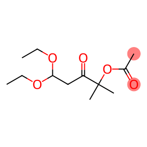 ACETIC ACID 4,4-DIETHOXY-1,1-DIMETHYL-2-OXO-BUTYL ESTER