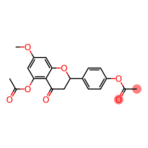 ACETIC ACID 4-(5-ACETOXY-7-METHOXY-4-OXO-CHROMAN-2-YL)-PHENYL ESTER