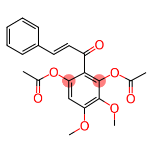 ACETIC ACID 3-ACETOXY-5,6-DIMETHOXY-2-[(E)-(3-PHENYLACRYLOYL)]-PHENYL ESTER