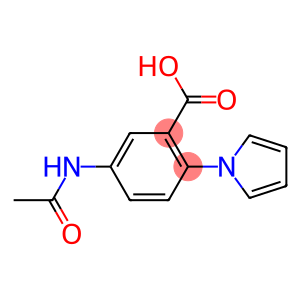 5-acetamido-2-(1H-pyrrol-1-yl)benzoic acid