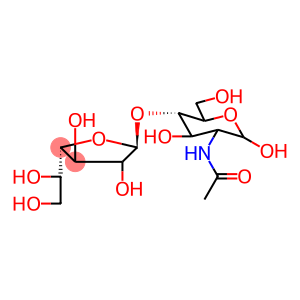 2-Acetamido-2-deoxy-4-O-(β-D-galactofuranosyl)-α,β-D-glucopyranose