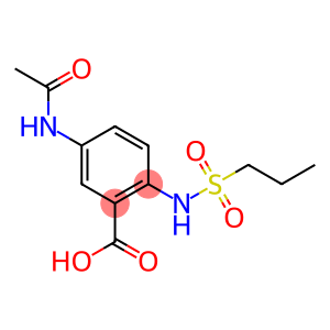 5-acetamido-2-(propane-1-sulfonamido)benzoic acid