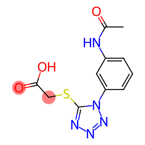 2-{[1-(3-acetamidophenyl)-1H-1,2,3,4-tetrazol-5-yl]sulfanyl}acetic acid