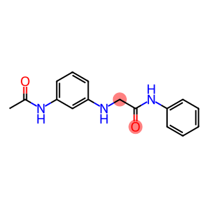 2-[(3-acetamidophenyl)amino]-N-phenylacetamide